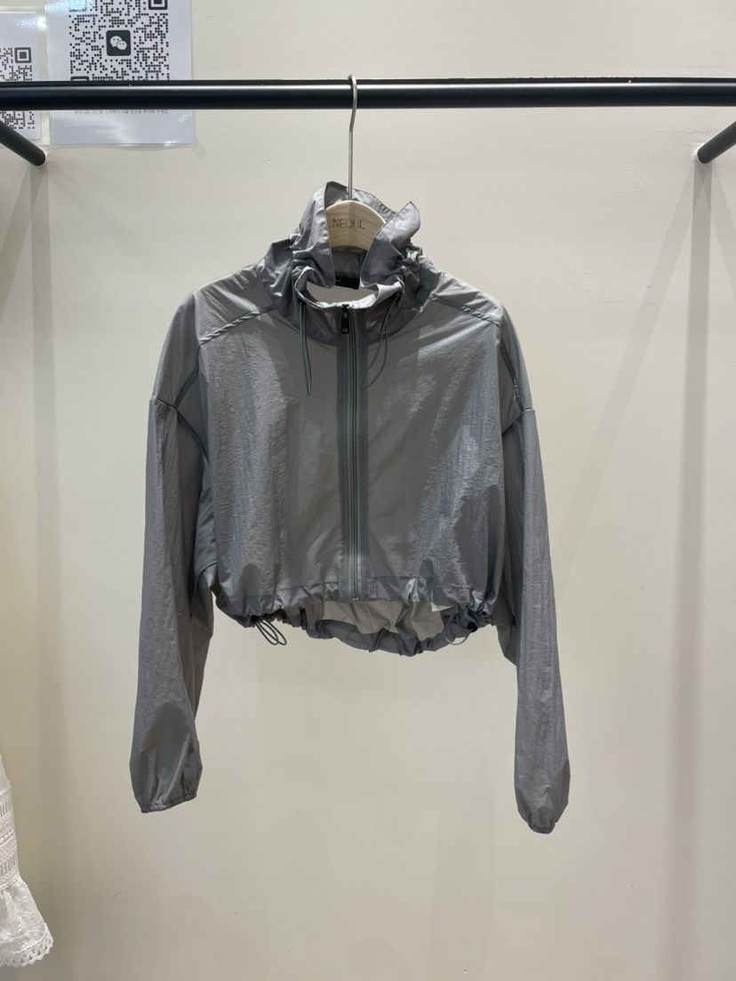 NEOUL東大門實拍女裝新品熱賣休閑25春夏人氣時尚真品推薦夾克NEOUL/ahin雙領標簽夾克