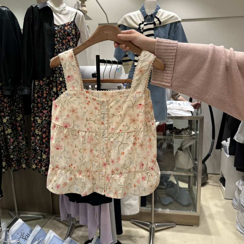 MELO東大門代購女裝新品職業人氣休閑真品時尚25春夏吊帶背心MELO吊帶/背心