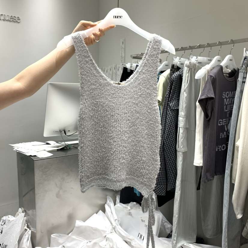 NUESE東大門代購女士新品時尚推薦職業休閑人氣熱賣吊帶背心NUESE吊帶/背心