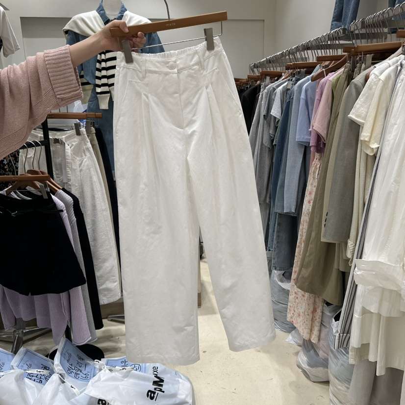 MELO東大門實拍女裝新款時尚真品職業25春夏熱賣休閑褲綁帶MELO休閑褲