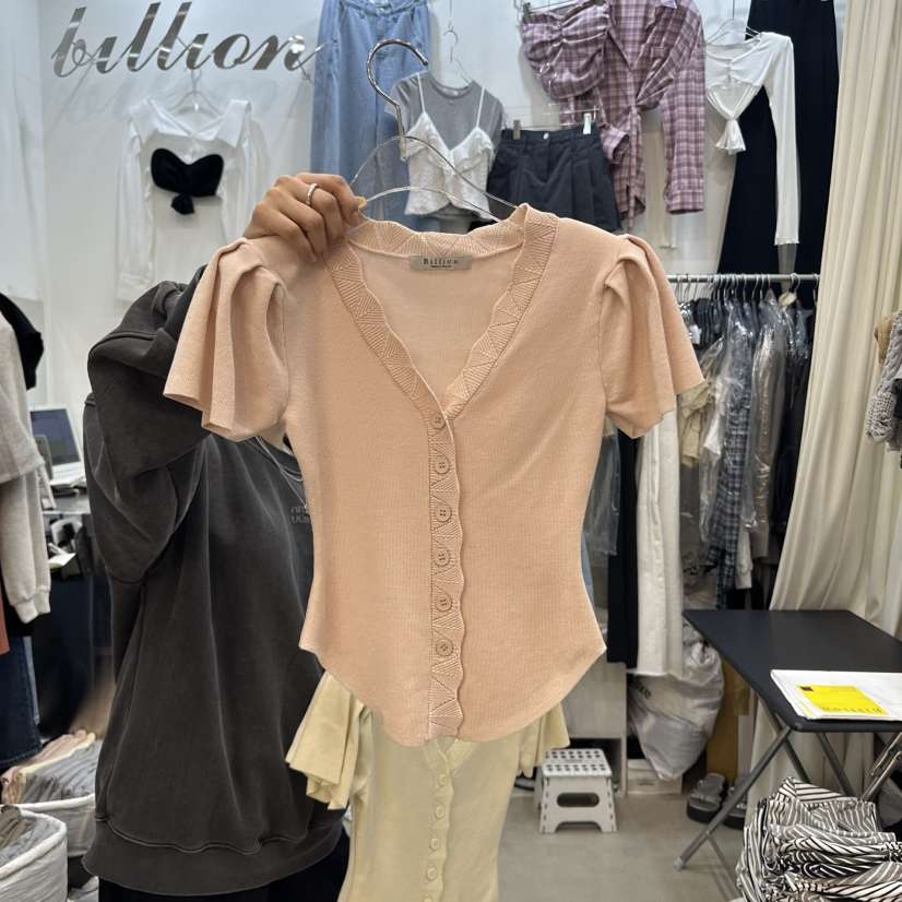 BILLION-L東大門代購女裝新品人氣職業推薦真品25春夏針織衫BILLION-L針織衫