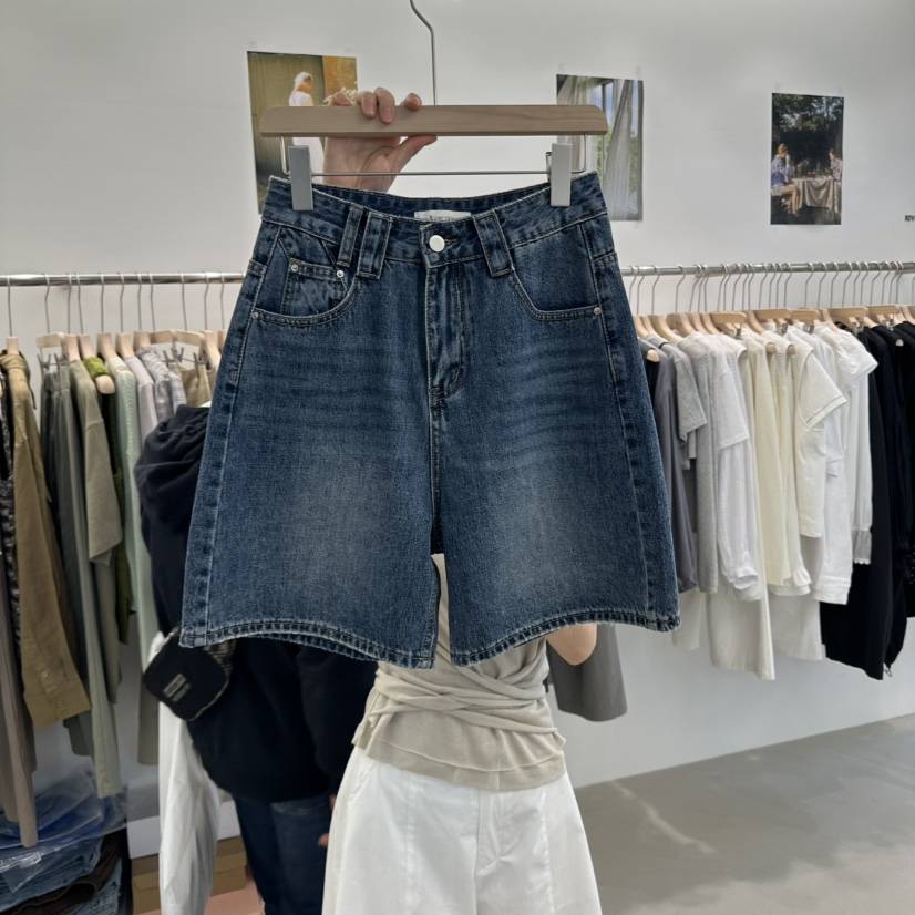 RIVER RAIN東大門直郵女裝新品真品休閑25春夏職業時尚短褲RIVER RAIN短褲