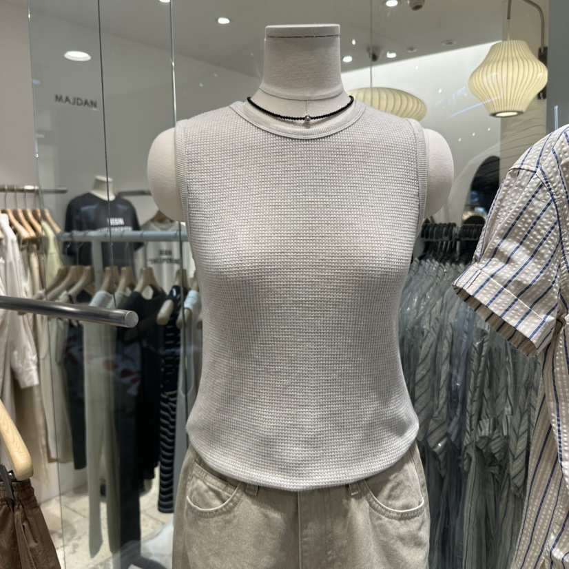 MAJDAN韓國代購女裝新品人氣推薦時尚職業真品25春夏吊帶背心MAJDAN吊帶/背心
