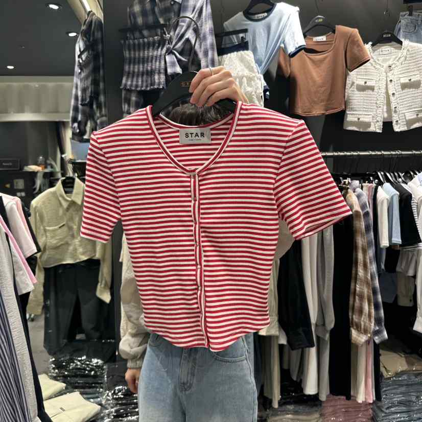 STAR-L東大門代購女士新品真品熱賣人氣休閑25春夏時尚T恤STAR-LT恤