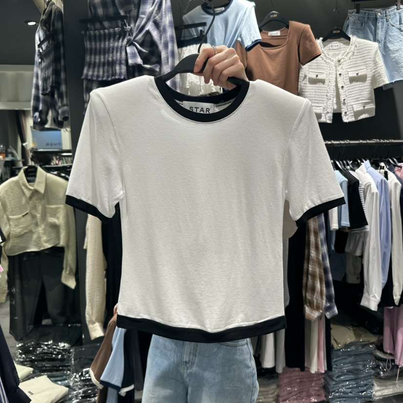 STAR-L東大門直郵女裝新品25春夏真品時尚推薦熱賣職業T恤STAR-LT恤