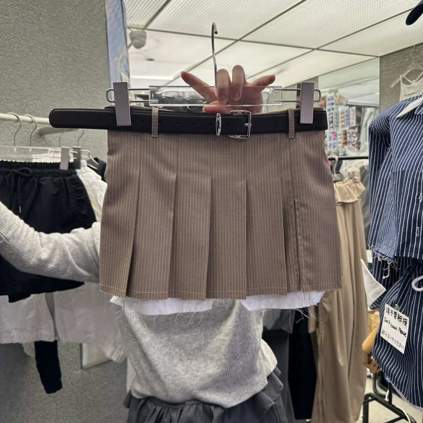 EXIT東大門實拍女士新品真品25春夏熱賣人氣時尚裙褲不含腰帶EXIT裙褲