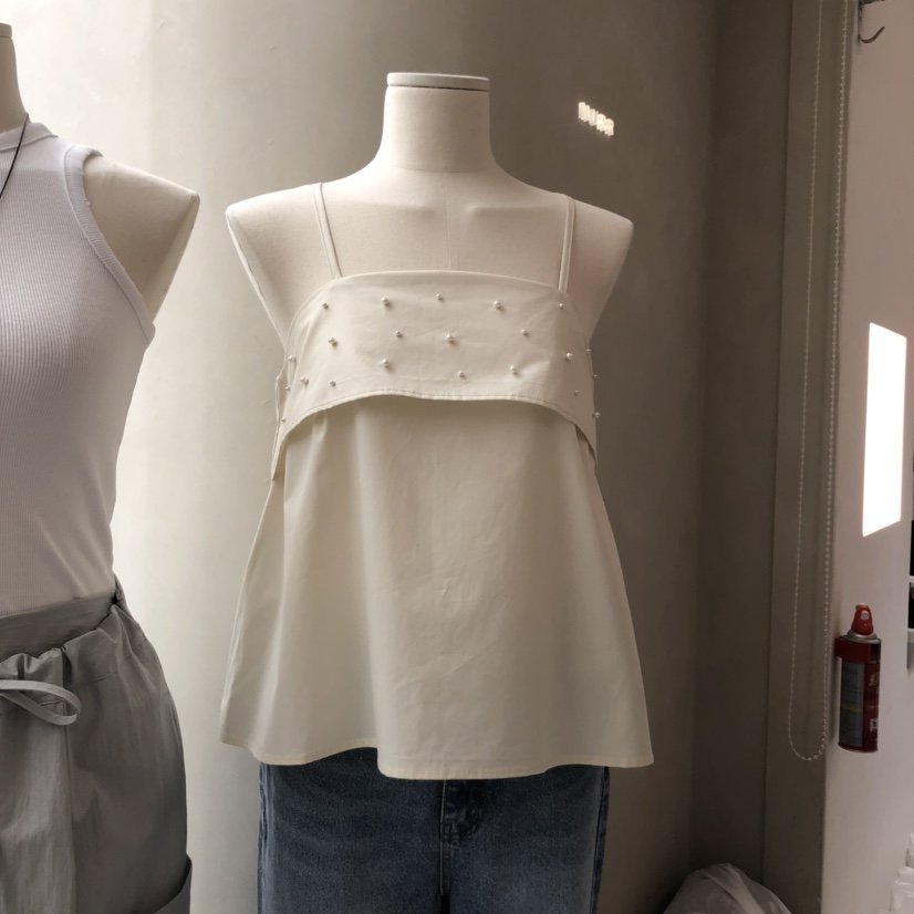 MURR韓國直郵女士新品推薦時尚熱賣真品人氣25春夏吊帶背心MURR吊帶/背心