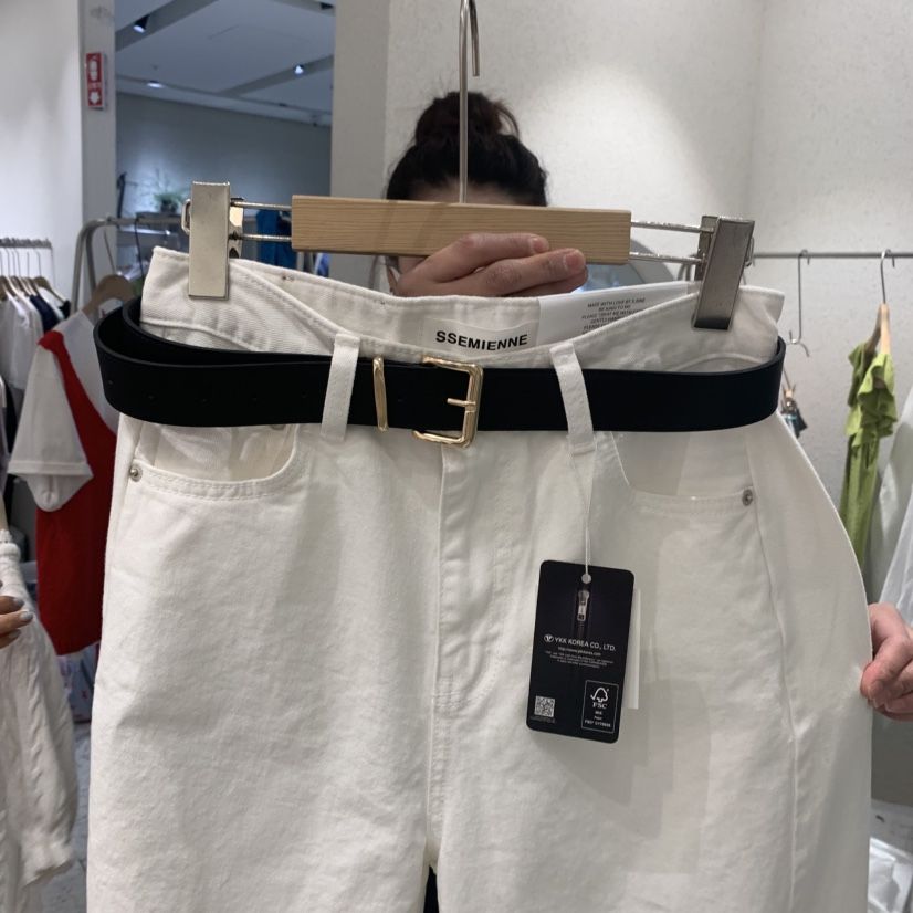 SSEMIENNE東大門代購女士新品真品人氣25春夏時尚熱賣職業腰帶SSEMIENNE腰帶