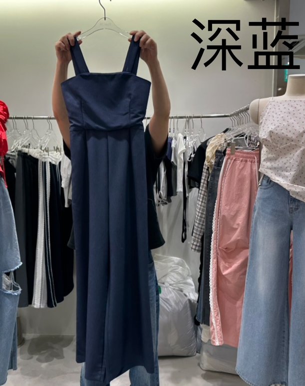 BAIE.38東大門直郵女士新款休閑25春夏人氣職業真品連體褲BAIE.38連體褲
