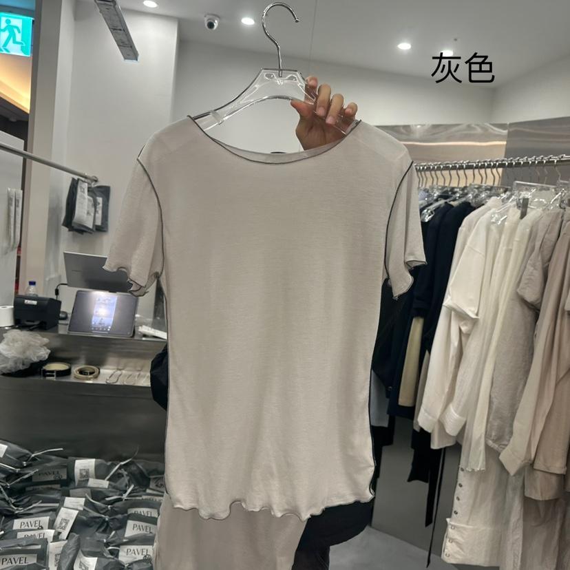 PAVEL韓國代購女士新品人氣職業推薦休閑時尚熱賣25春夏T恤PAVELT恤