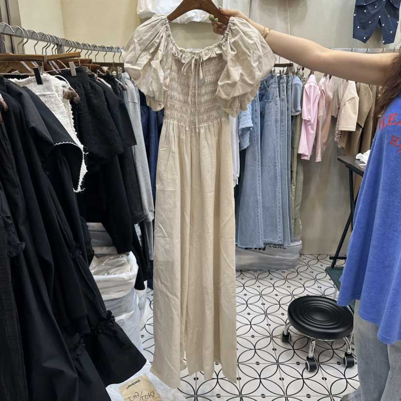 BAMBOLINA韓國直郵女裝新款時尚熱賣推薦真品職業25春夏連衣裙BAMBOLINA連衣裙