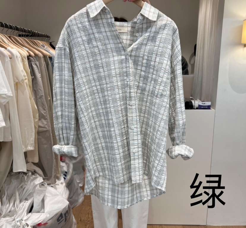 JINSIM韓國直郵女裝新款休閑時尚人氣推薦真品25春夏襯衫蕾絲衫JINSIM襯衫/蕾絲衫