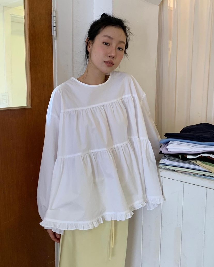 LOVE MY SANTA韓國直郵女裝新品推薦時尚真品職業襯衫蕾絲衫Santa/LOVE MY SANTA襯衫/蕾絲衫