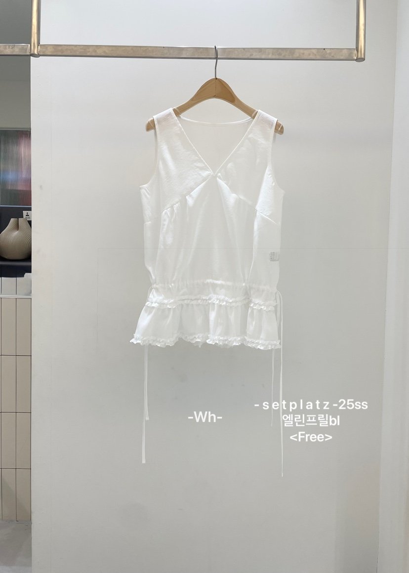 SETPLATZ韓國代購女士新品推薦真品25春夏休閑人氣吊帶背心PLATZCLASSIC吊帶/背心