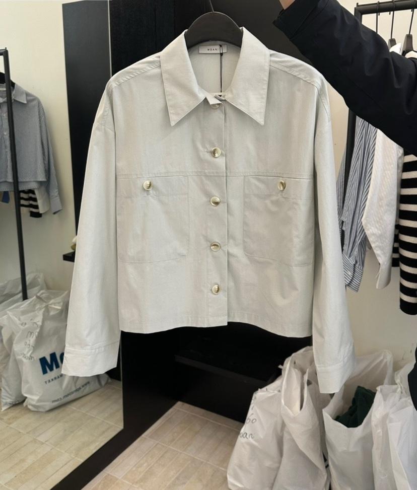 MOANI韓國直郵女士新品真品時尚休閑人氣推薦25春夏職業夾克MOANI夾克