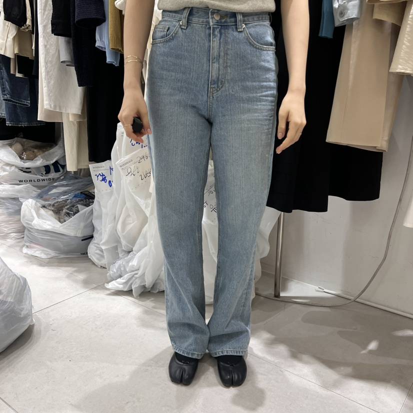 WOOD SAGE東大門直郵女士新品真品推薦休閑職業時尚牛仔褲WOOD SAGE牛仔褲