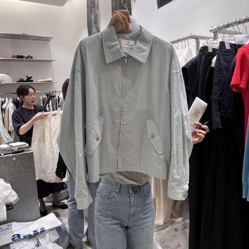 WOOD SAGE韓國代購女裝新款時尚人氣25春夏真品職業推薦夾克WOOD SAGE夾克