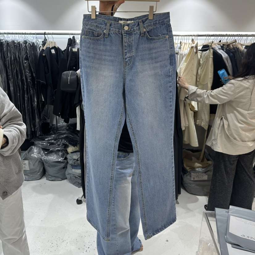 J SHOP韓國直郵女士新品25春夏人氣真品時尚推薦牛仔褲修身J_SHOP牛仔褲