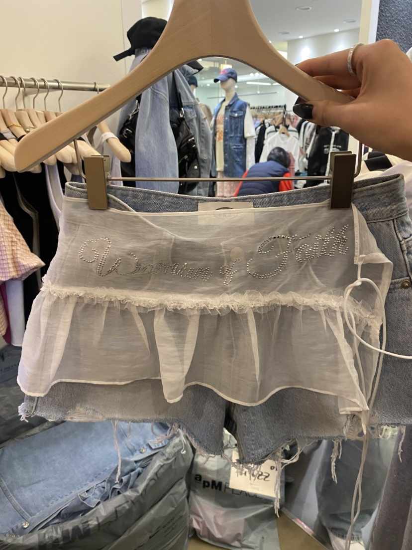 NUT韓國直郵㊣女裝新款熱賣休閑時尚25春夏推薦人氣短裙NUT短裙