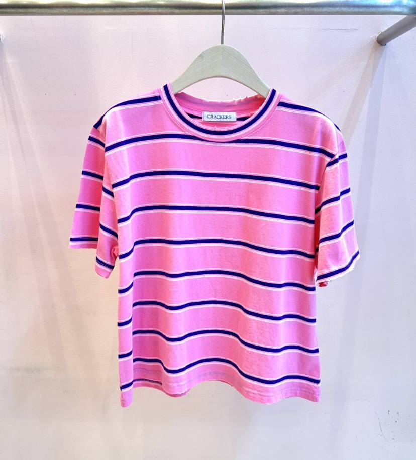 CRACKERS韓國㊣直郵東大門代購女裝新品25春夏休閑推薦熱賣T恤CRACKERST恤