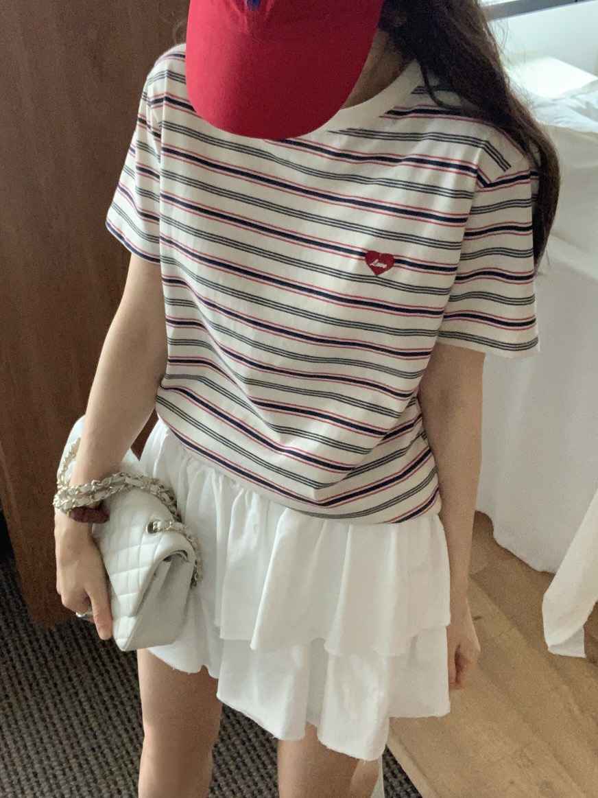 FORMSTUDIO直郵韓國代購㊣女裝新款時尚休閑熱賣人氣25春夏T恤FORMSTUDIOT恤