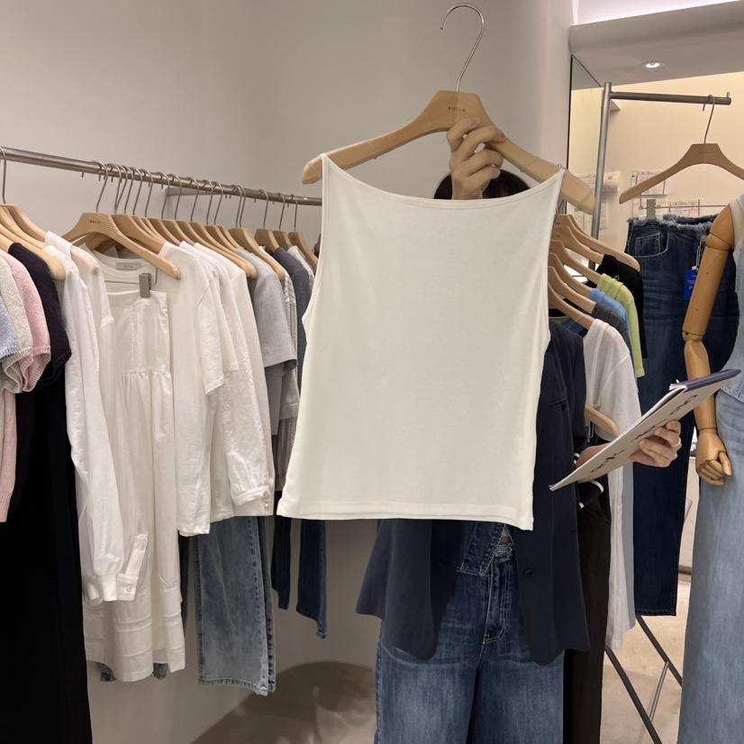 PHILO韓國㊣直郵東大門代購女裝新品25春夏休閑熱賣吊帶背心PHILO吊帶/背心