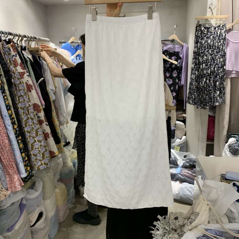 LOGROAD韓國㊣直郵東大門代購女裝新品熱賣人氣25春夏時尚長裙LOG ROAD長裙