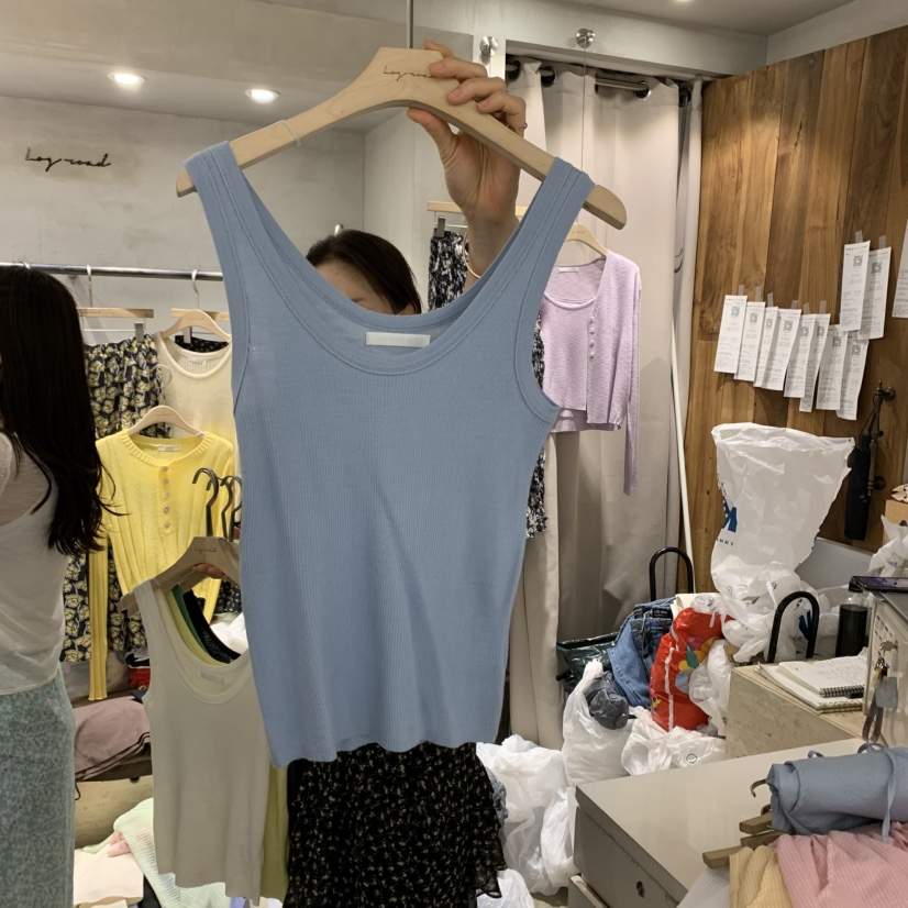 LOGROAD韓國㊣直郵東大門代購女裝新款人氣時尚熱賣吊帶背心LOG ROAD吊帶/背心