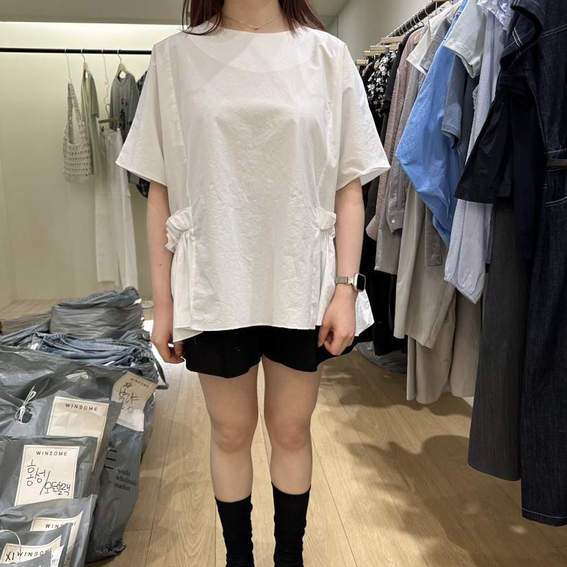WINSOME韓國直郵㊣女裝新款25春夏休閑推薦熱賣襯衫蕾絲衫兔子WINSOME襯衫/蕾絲衫