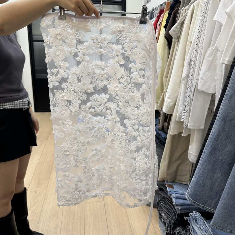 ARR韓國㊣直郵東大門代購女裝新品人氣推薦25春夏半身裙中短裙ARR半身裙/中短裙