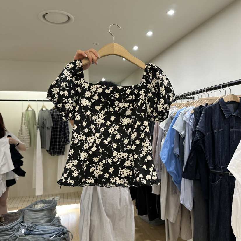 WINSOME直郵韓國代購㊣女裝新品時尚休閑人氣熱賣襯衫蕾絲衫WINSOME襯衫/蕾絲衫