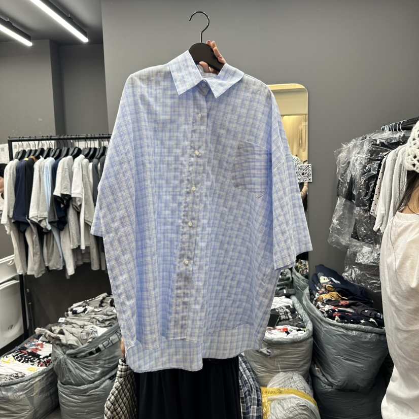 CREDITO韓國直郵㊣東大門實拍女裝新品25春夏人氣襯衫蕾絲衫CREDITO襯衫/蕾絲衫