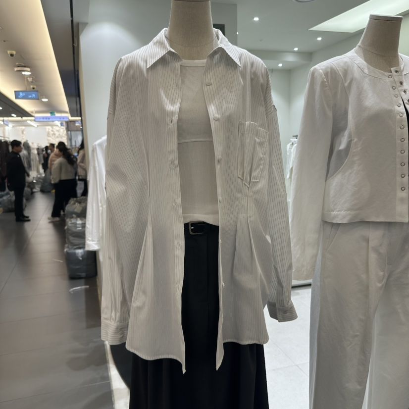 ARTISANAL韓國直郵㊣女裝新品休閑熱賣時尚人氣推薦襯衫蕾絲衫ARTISANAL襯衫/蕾絲衫