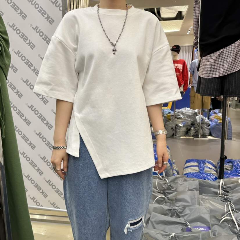 5K韓國直郵㊣女裝新款休閑25春夏推薦時尚人氣熱賣T恤5KT恤