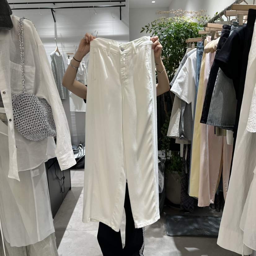 AYCE直郵韓國代購㊣女裝新款人氣時尚休閑推薦25春夏牛仔褲天絲101SHOWROOM/AYCE牛仔褲