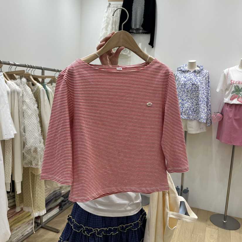 FURE韓國直郵㊣東大門實拍女裝新款25春夏熱賣推薦時尚休閑T恤FURET恤
