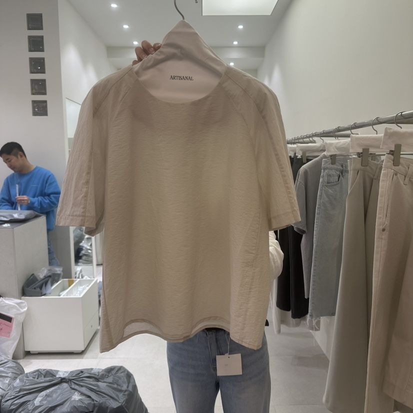 ARTISANAL韓國直郵㊣女裝新品時尚休閑推薦人氣襯衫蕾絲衫寬松ARTISANAL襯衫/蕾絲衫