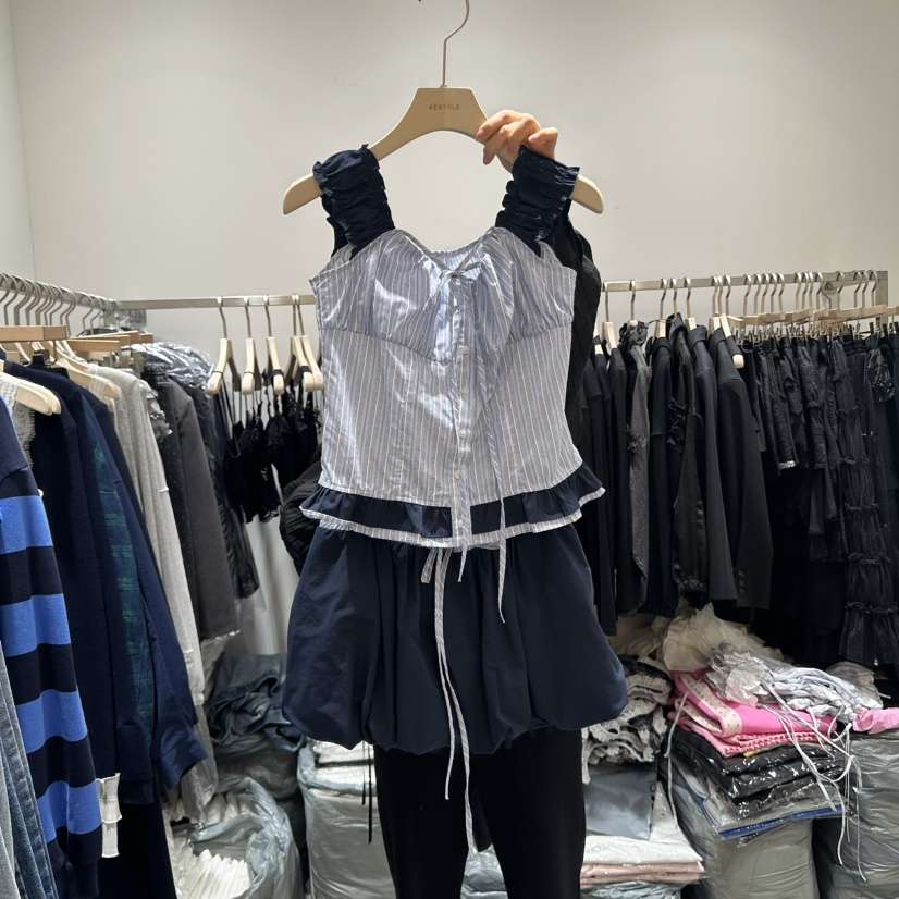 RE STYLE-Q直郵韓國代購㊣女裝新品人氣休閑推薦套裝套裝RE STYLE套裝