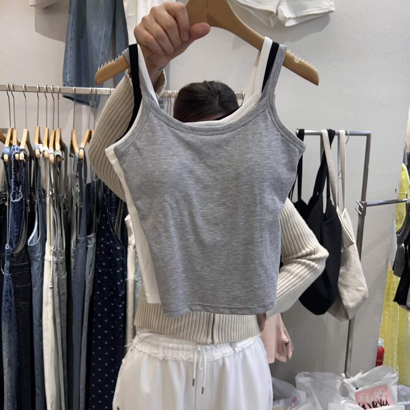 HIPTIQUE韓國㊣直郵東大門代購女裝新品25春夏時尚吊帶背心HIPTIQUE吊帶/背心