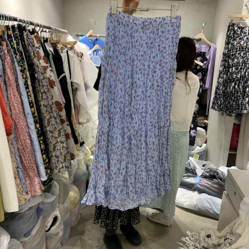 LOGROAD韓國直郵㊣女裝新款休閑熱賣25春夏時尚人氣推薦長裙LOG ROAD長裙