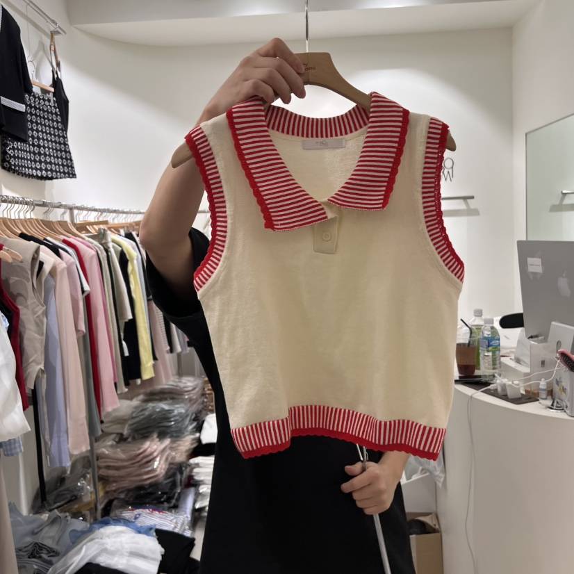 BY BOMI韓國㊣直郵東大門代購女裝新品25春夏時尚吊帶背心BY BOMI吊帶/背心