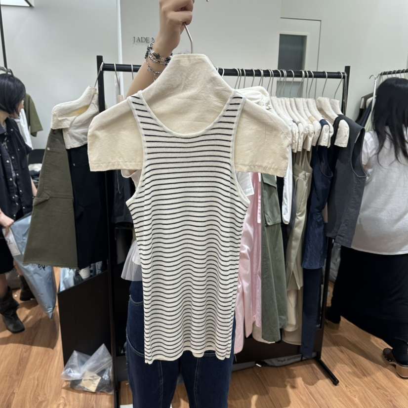JADEMARKET韓國直郵㊣女裝新款熱賣時尚推薦25春夏吊帶背心JADE MARKET吊帶/背心