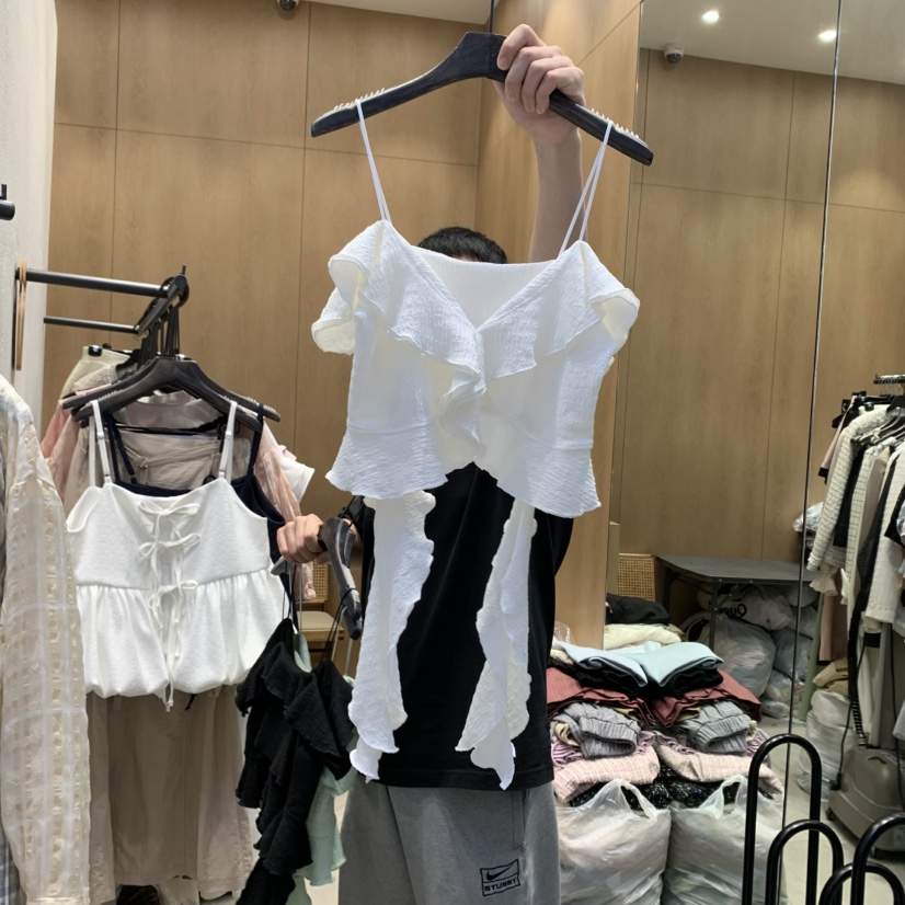 TRIPLE SEVEN韓國㊣直郵東大門代購女裝新品人氣推薦吊帶背心TRIPLE SEVEN吊帶/背心