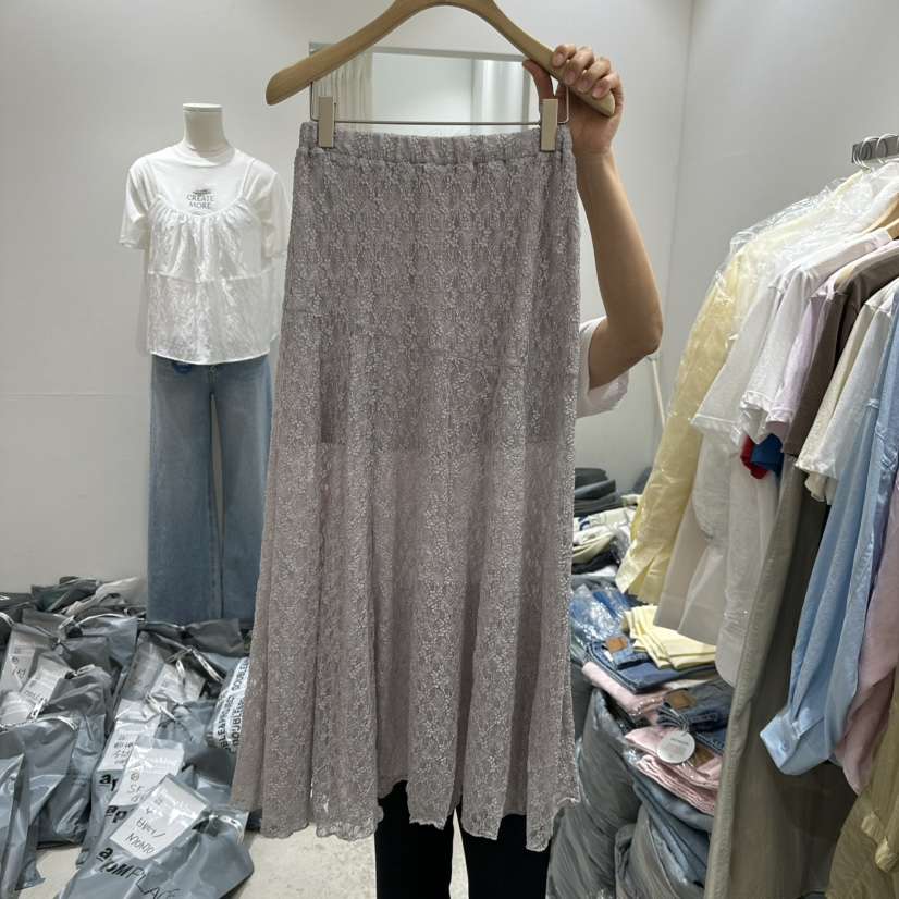 URBANSTORY/REMAKING韓國㊣直郵東大門代購女裝新款休閑長裙Remaking/URBANSTORY長裙