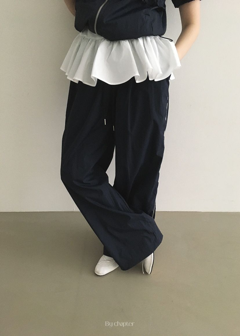 BY CHAPTER韓國㊣直郵東大門代購女裝新款熱賣推薦時尚休閑褲Chapter休閑褲