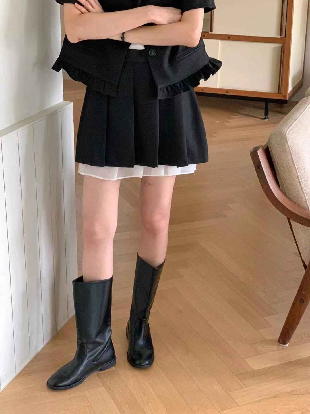 SALT.B韓國直郵女裝新款人氣熱賣時尚休閑真品推薦25春夏短裙SALT.B短裙
