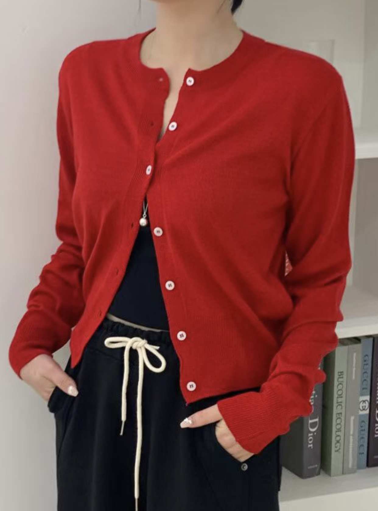 WEARME韓國代購女裝新款真品休閑人氣時尚職業推薦針織衫柔軟WEARME針織衫