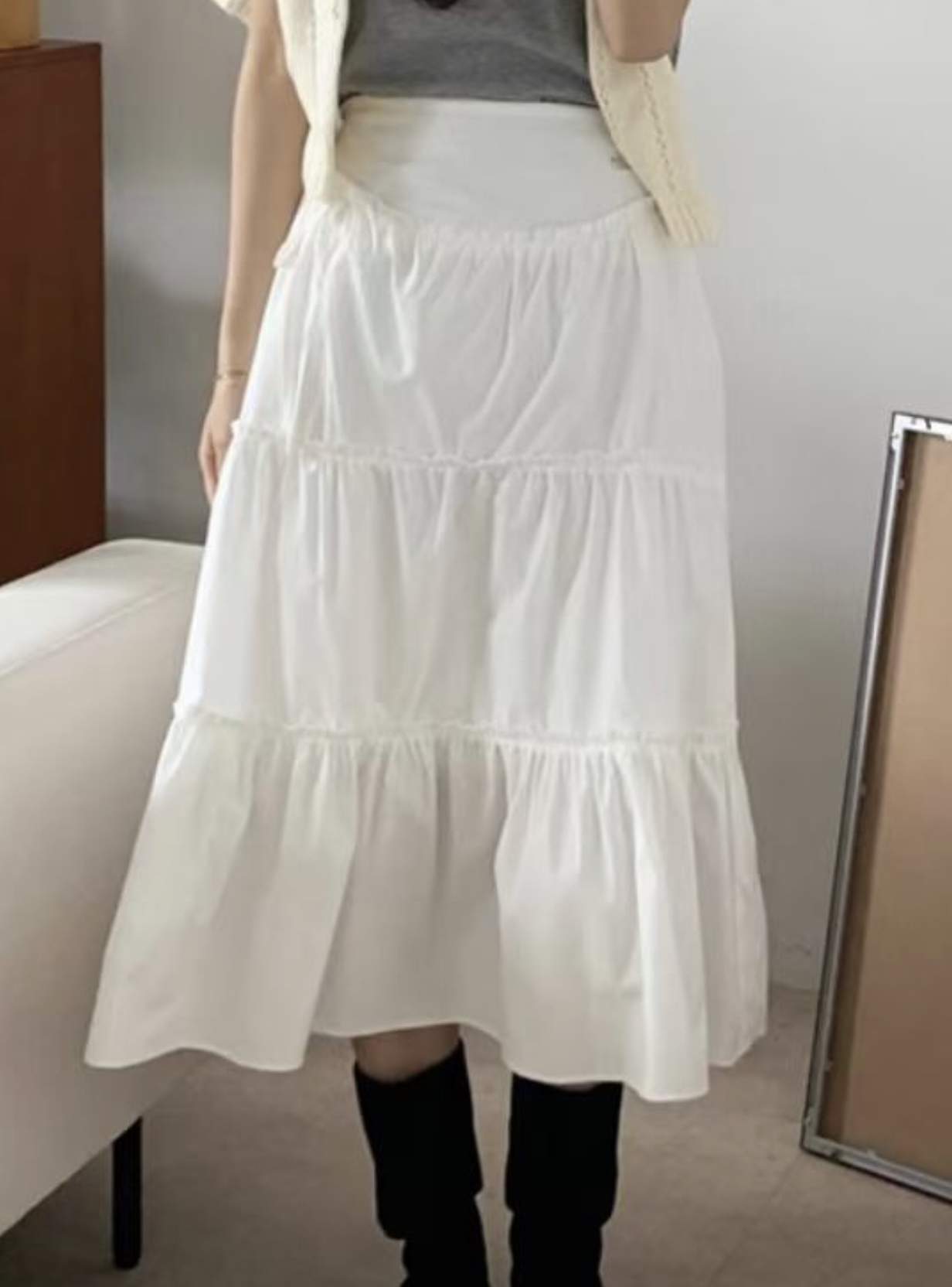 WEARME東大門直郵女士新款推薦職業人氣真品熱賣休閑25春夏長裙WEARME長裙