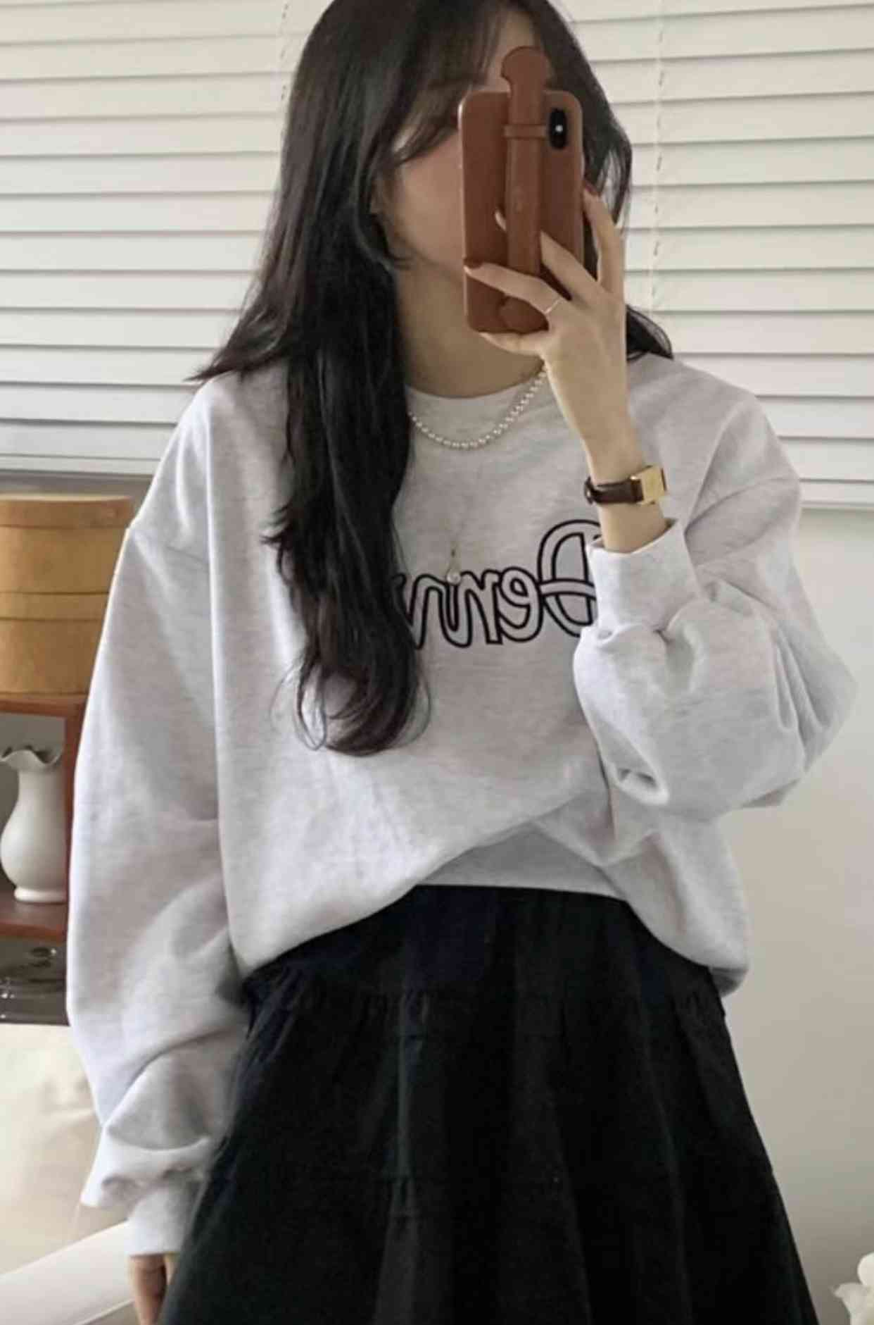 WEARME韓國代購女士新款休閑推薦職業人氣25春夏時尚衛衣刺繡WEARME衛衣