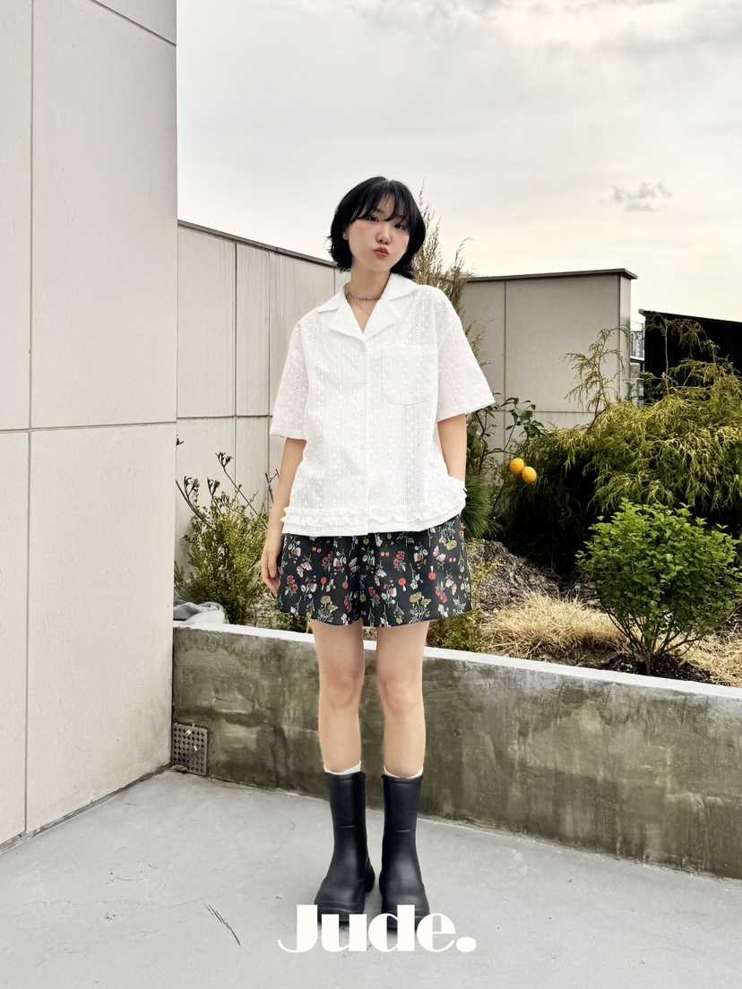 HEYJUDE東大門直郵女裝新款25春夏休閑推薦熱賣人氣襯衫蕾絲衫HEYJUDE襯衫/蕾絲衫